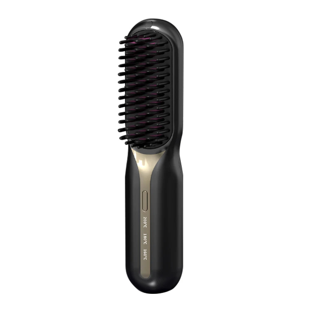 Hailicare Electric Hair Brush, Cordless Hair Straightener Brush
