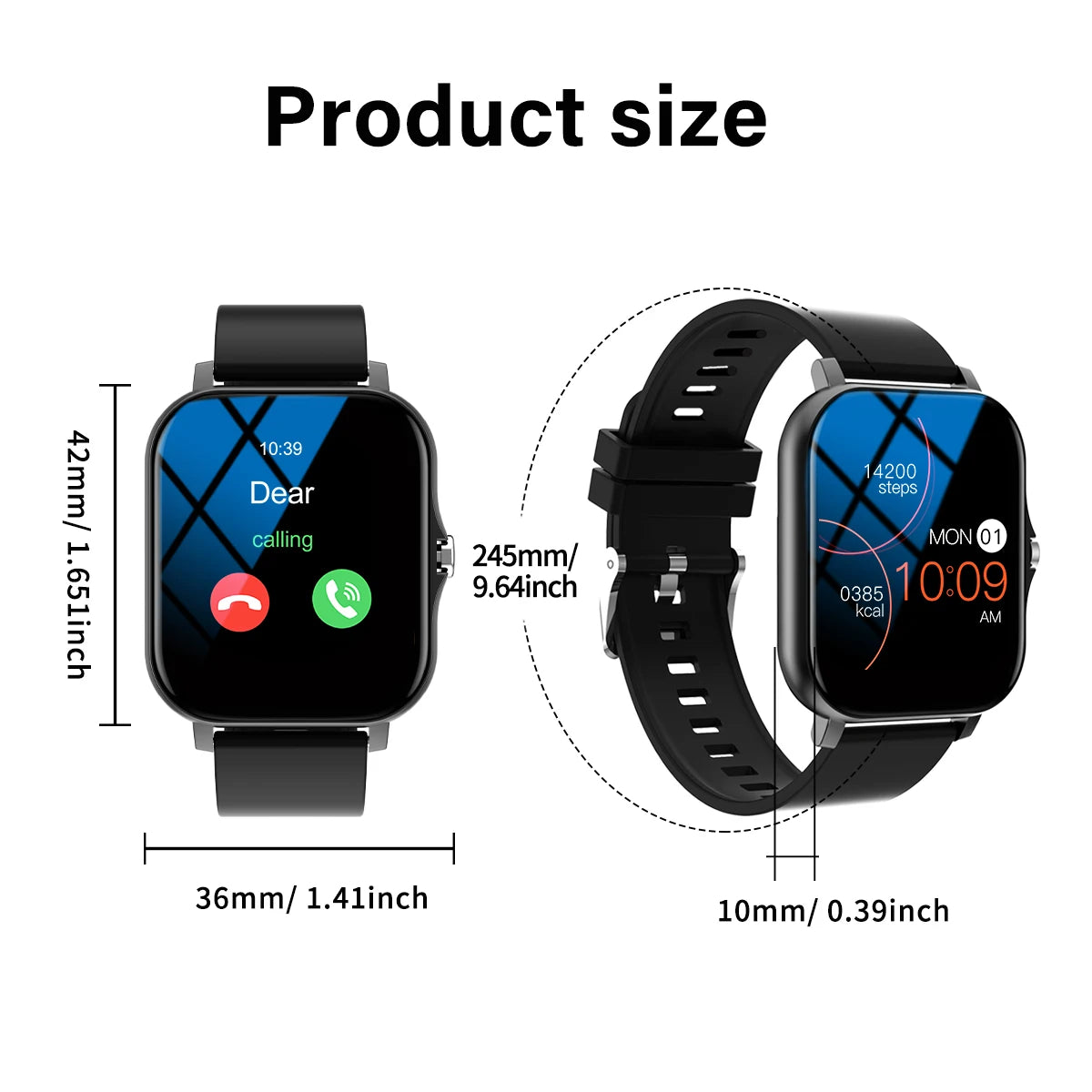 LOMAXFR Smart Watch Bluetooth Call