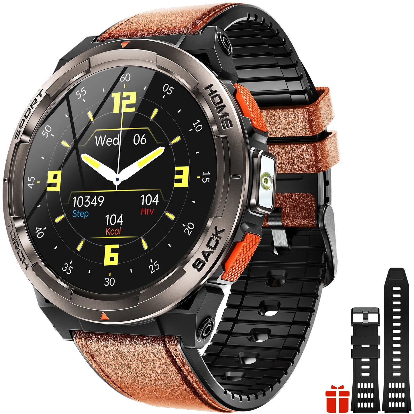 EIGIIS 1.45 Inch Smart Watch KE5 3ATM Waterproof