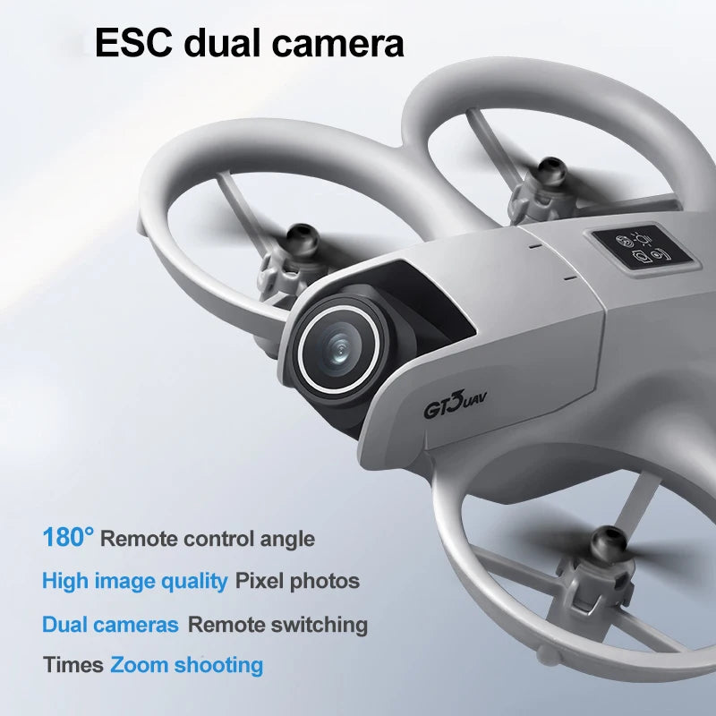 GT3 Mini Drone 180° Lens Aerial Photography HD