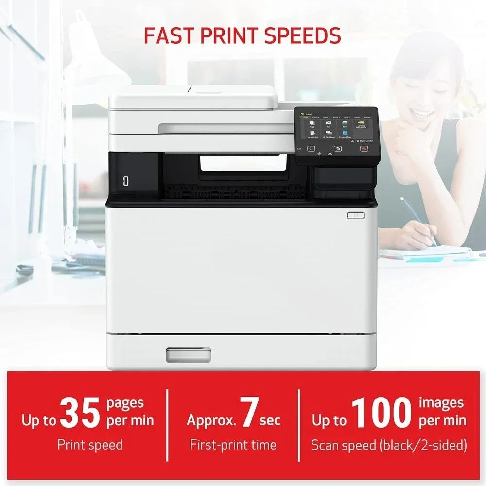 Canon Quality Assurance White Wireless Duplex Laser Printer
