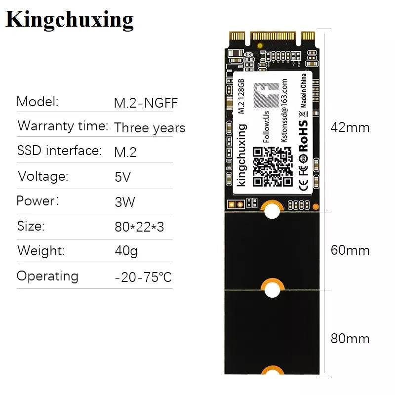 Promo Kingchuxing SSD M2 SATA M.2 NGFF Solid State Drive