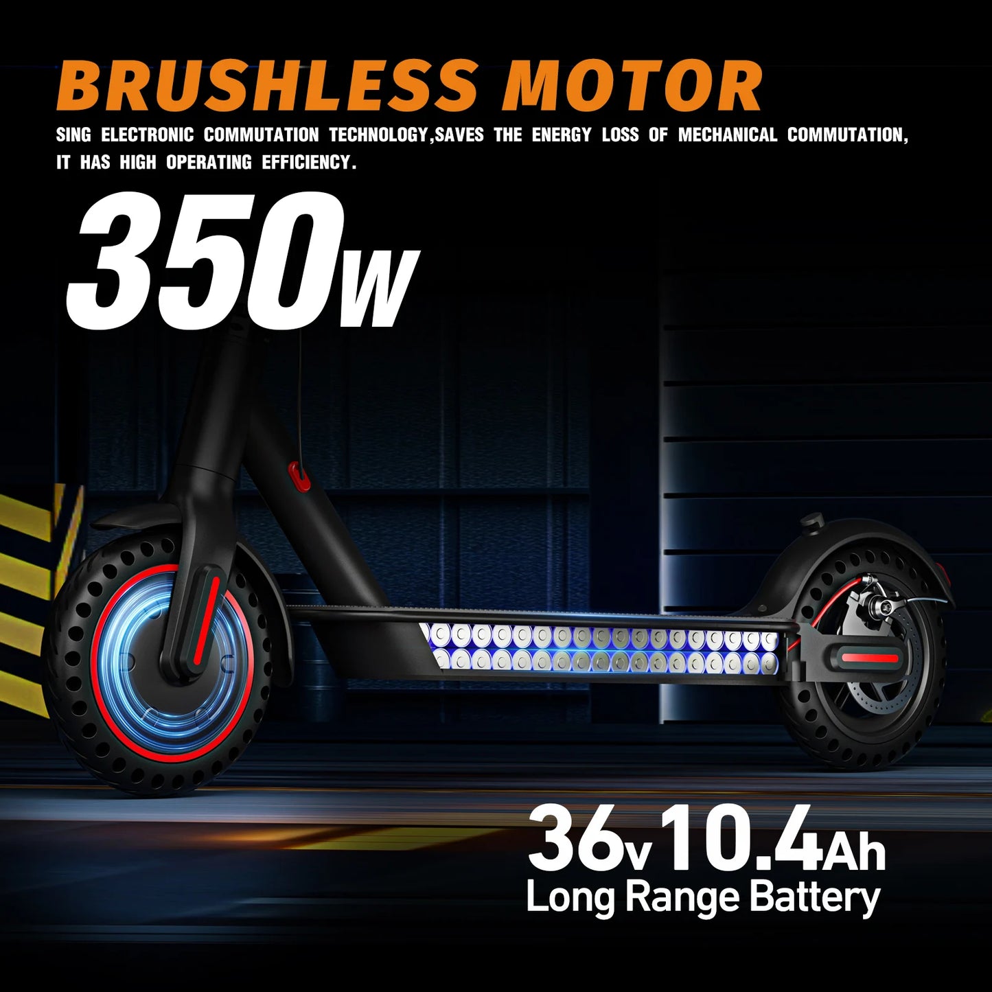 350W Foldable Electric Scooter for Adults, Teens