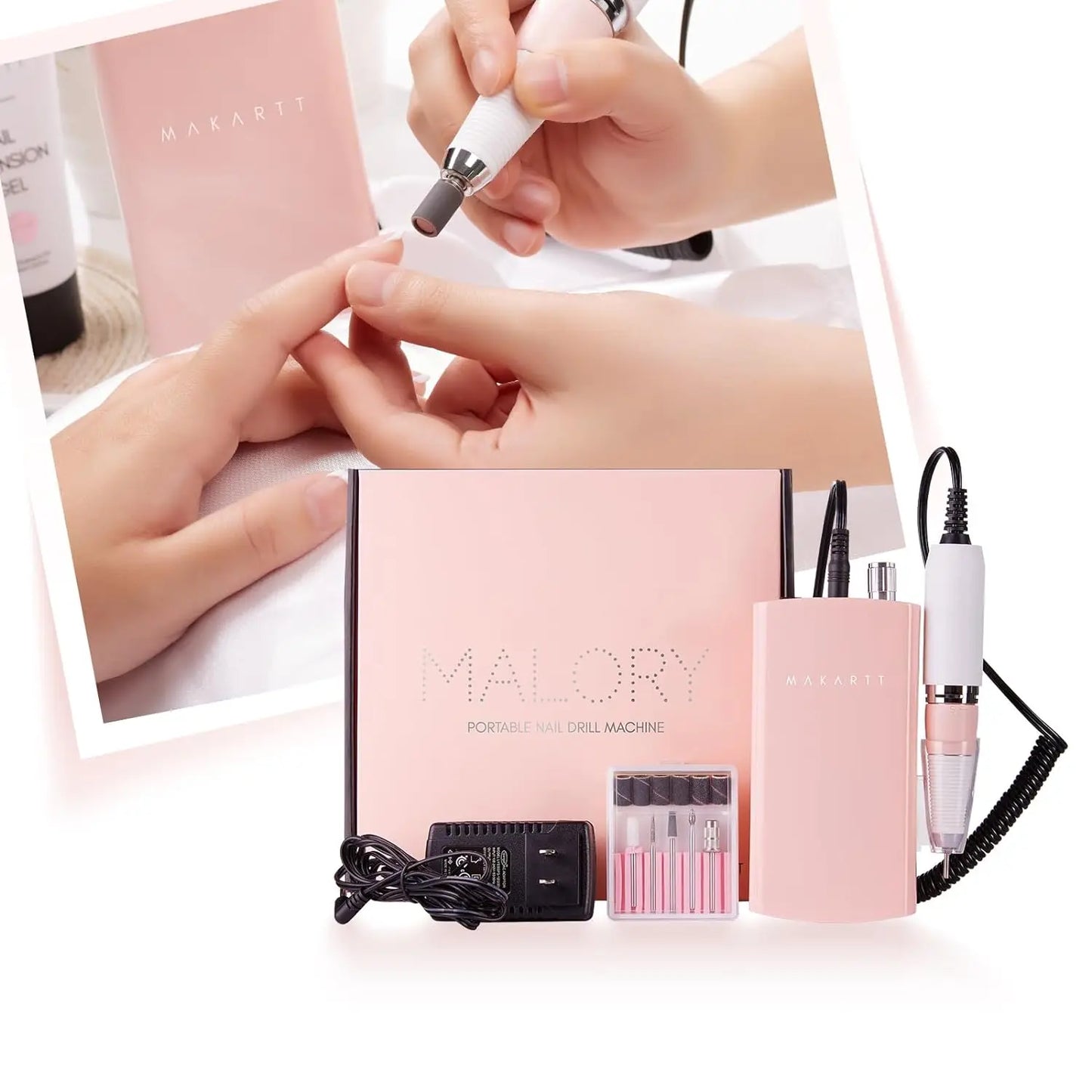 Makartt MALORY 30000RPM Nail Drill Machine Rechargeable