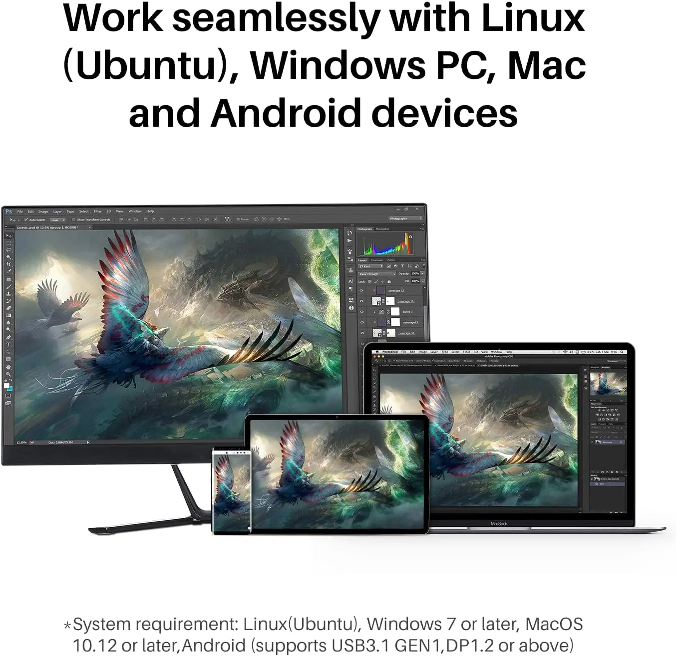 Huion Kamvas Pro 16 4K Series Graphics Tablet 15.6"