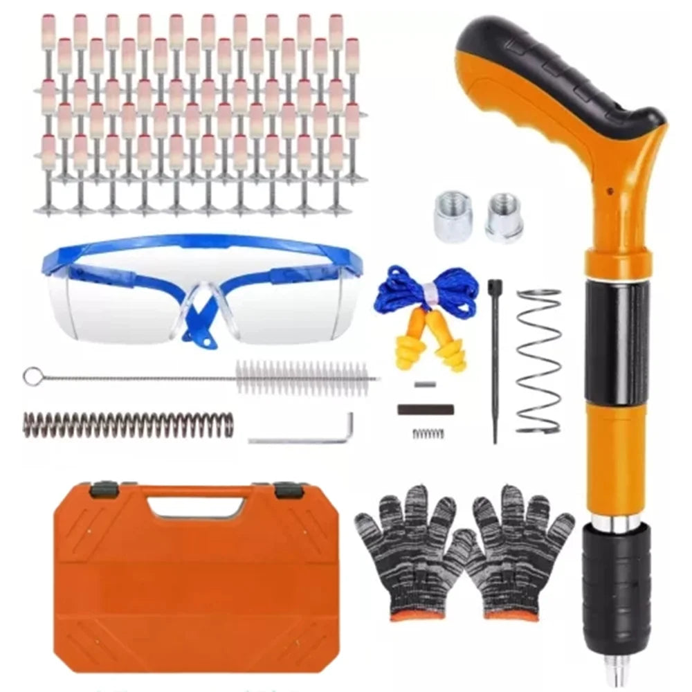 Mini Manual Steel Nail Gun Rivet Tool 5-Level Adjustable