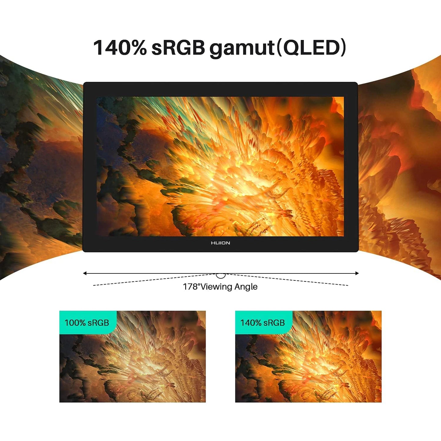 HUION Kamvas Pro 24 4K Graphics Tablet