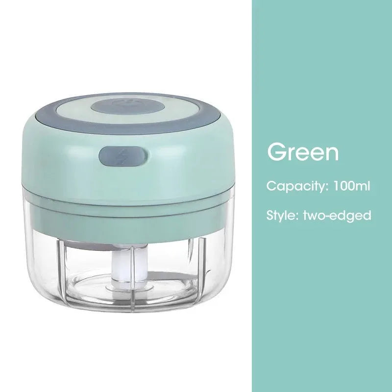 Mini Wireless Electric Garlic Crusher 100ml/250ml Portable