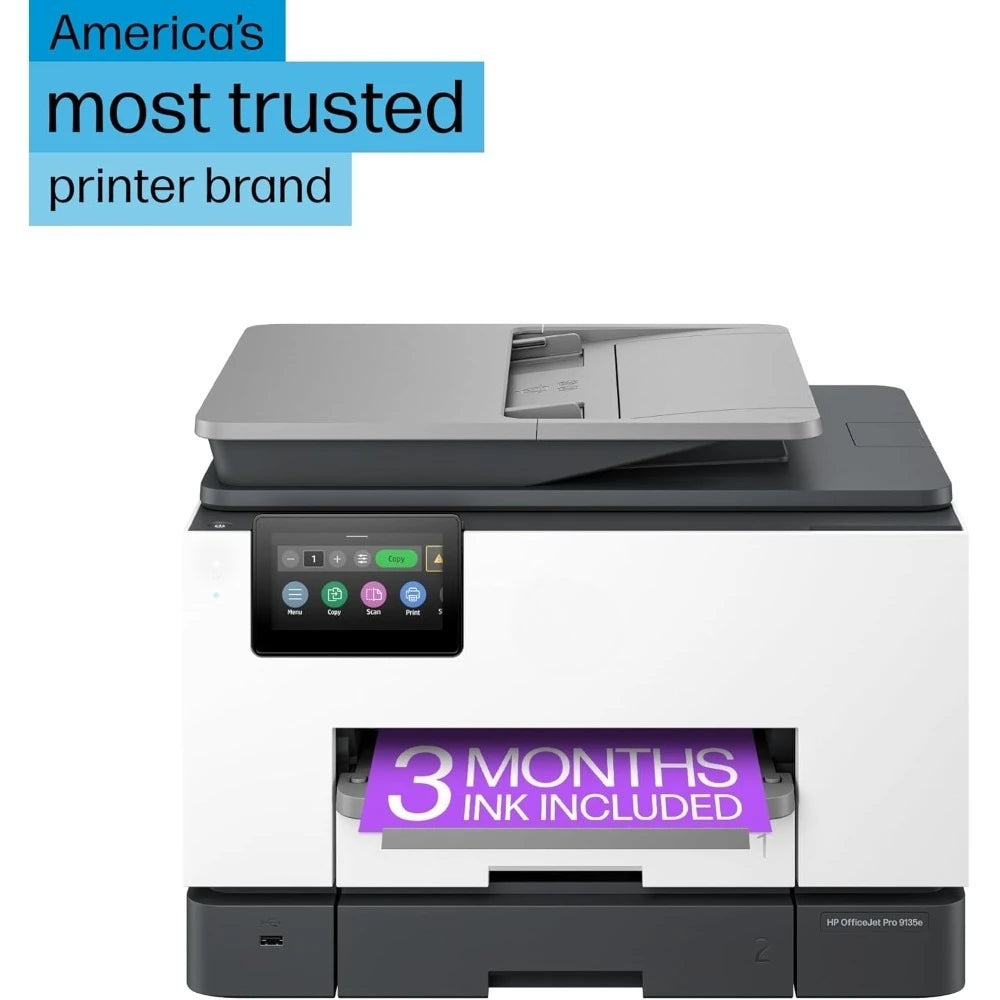 HP New upgrade - OfficeJet Pro 9135e All-in-One Printer, Color