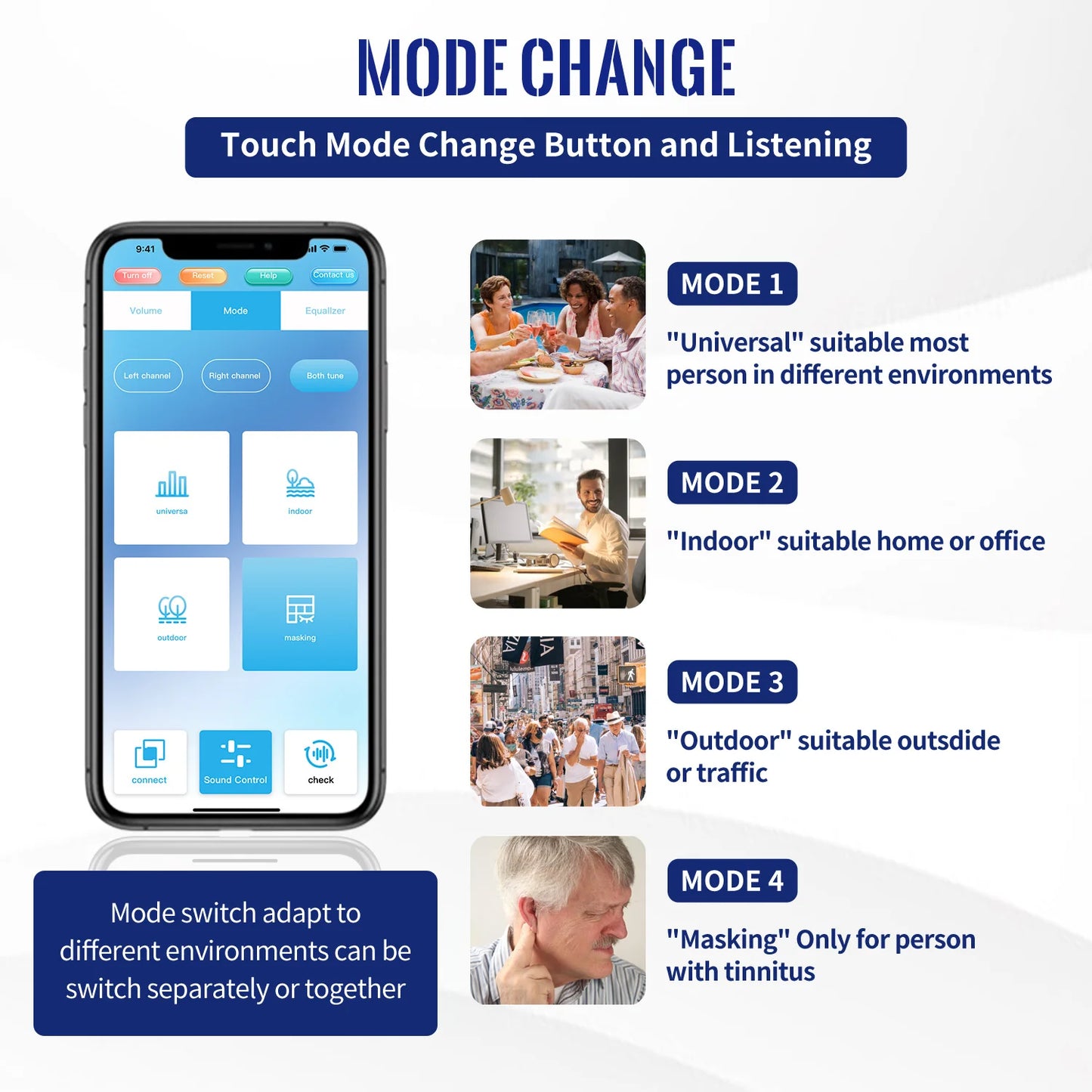Bluetooth Hearing Aids Rechargeable
