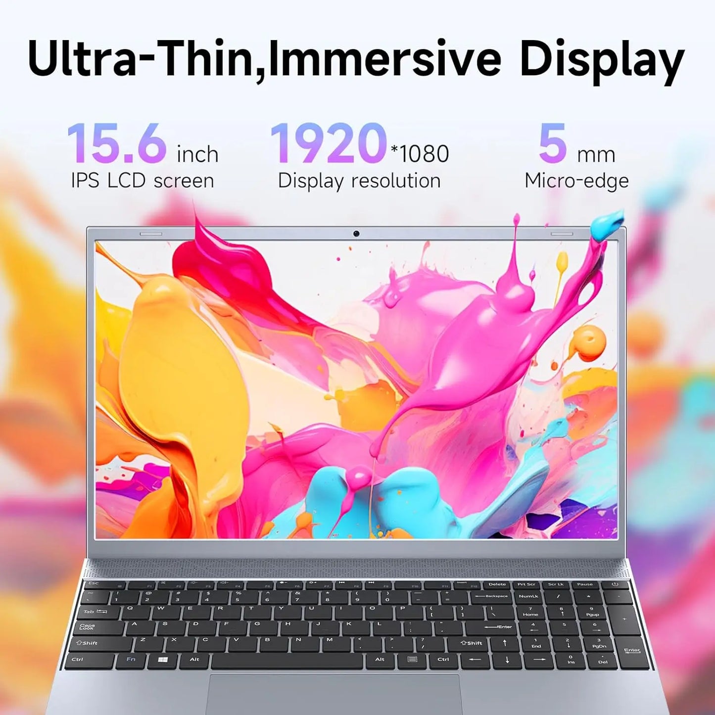 15.6 Inch Laptop J3710 8GB RAM 256GB SSD