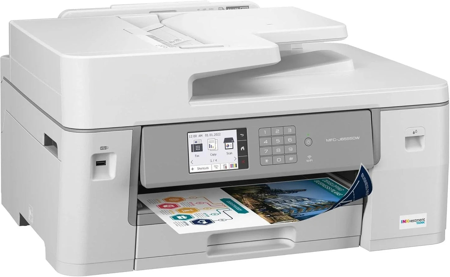 Brother MFC-J6555DW Tank Color Inkjet All-in-One Printer