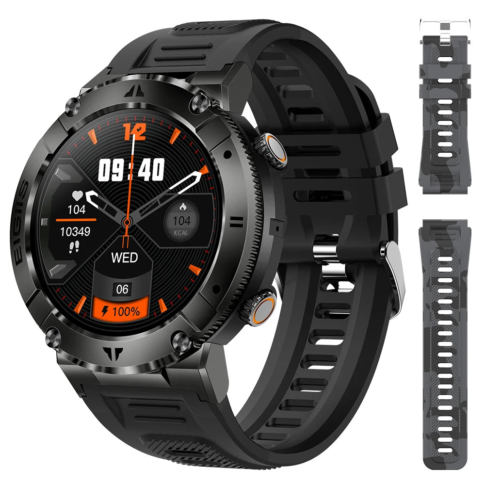 LaNikar Smart Watch Men TFT Display Bluetooth Call