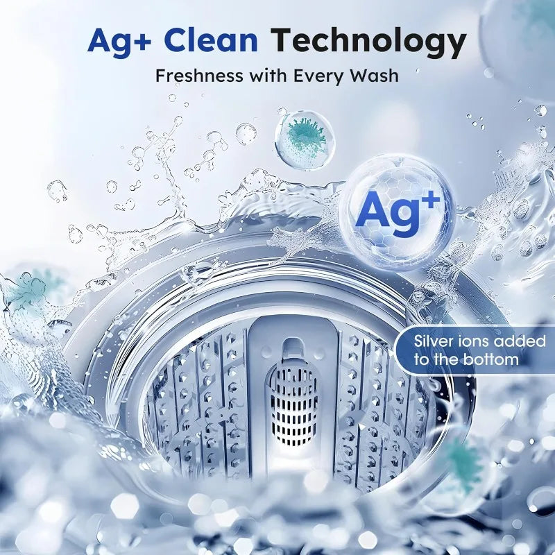 1.0 Cu.ft. Portable Washing Machine for Home & Apartment