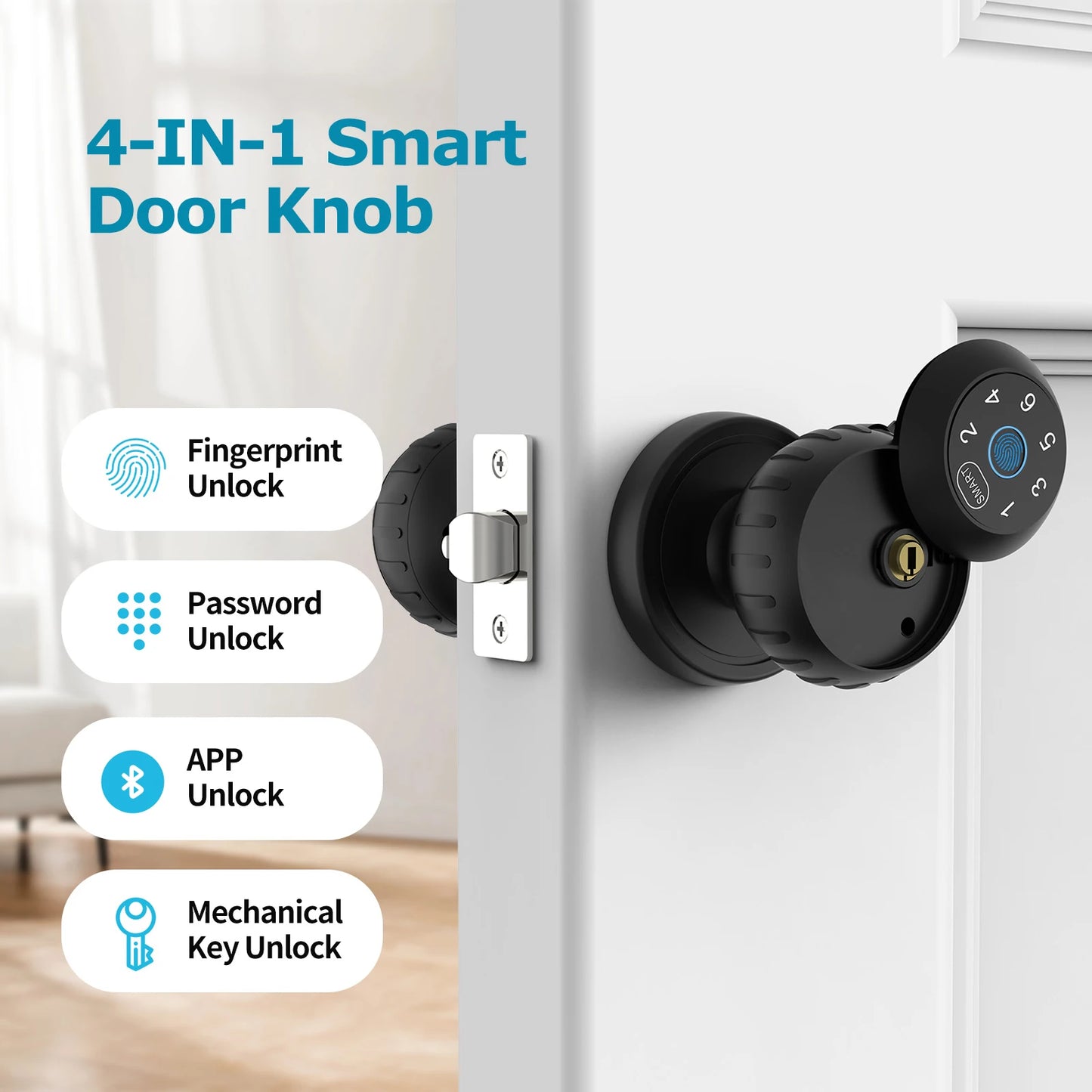 Viladepot Smart Lock Fingerprint Door Lock App
