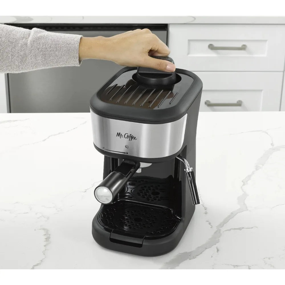 Mr. Coffee 4-Shot Steam Espresso, Cappuccino, and Latte Maker