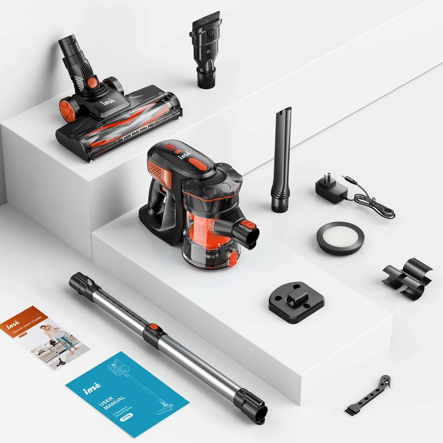 INSE V770 Cordless Stick Vacuum Cleaner