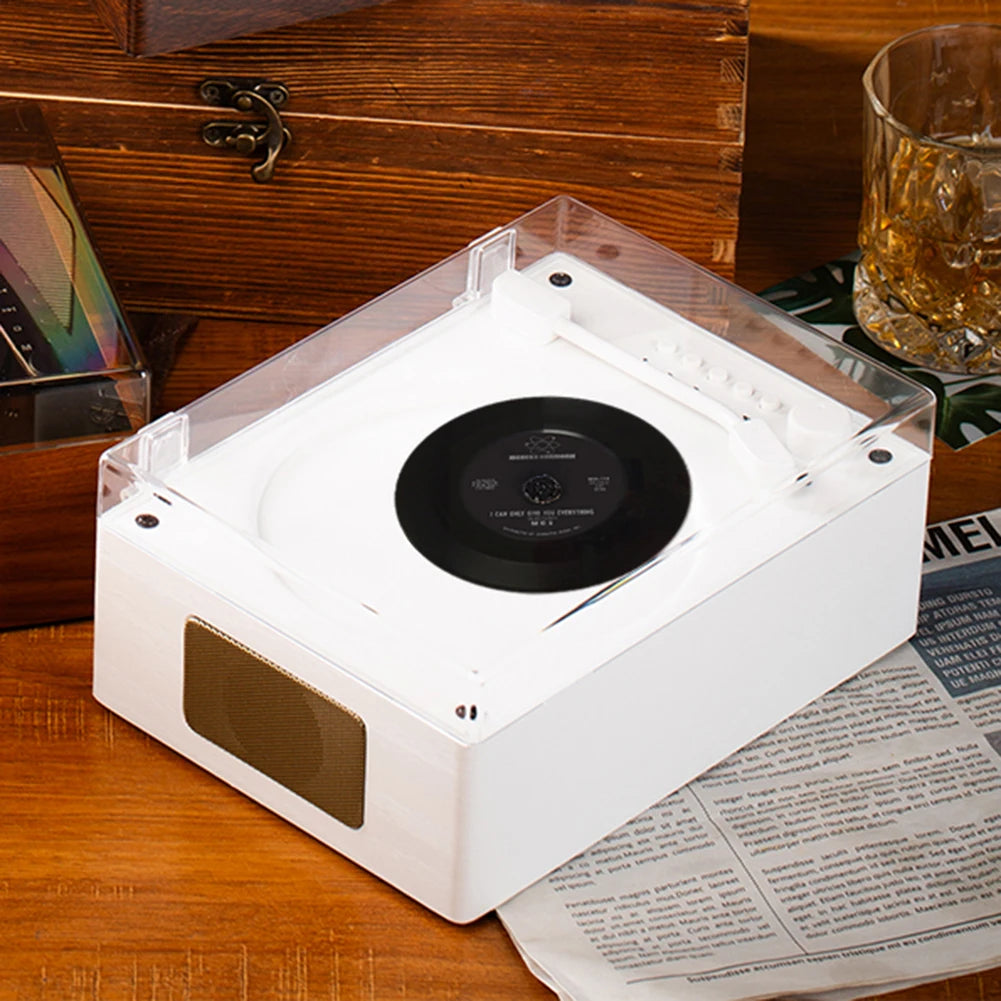 Portable CD Player Rechargeable Remote Control Home Music Player