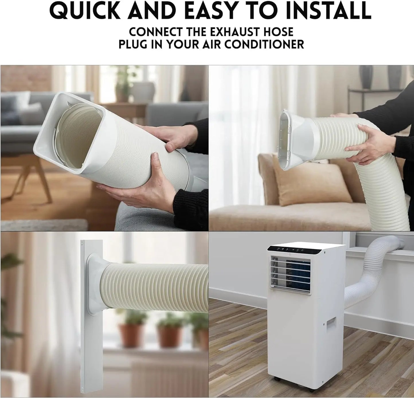 ACEKOOL 8500 BTU Portable Air Conditioner with LCD Display
