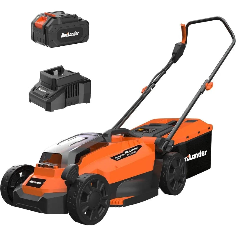 Maxlander Lawn Mowers,13Inch Electric Lawn Mower Cordless