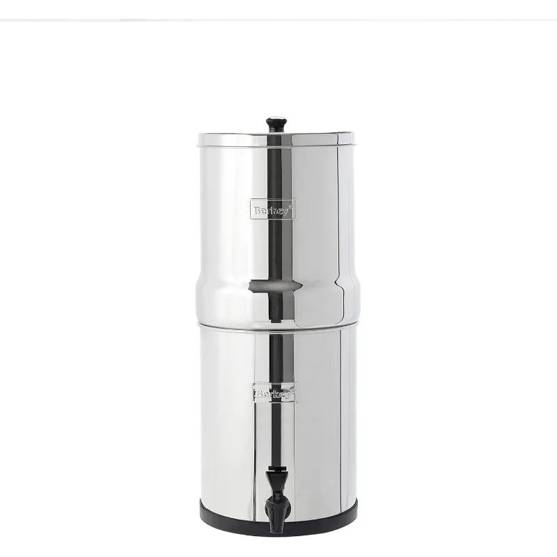 Travel Berkey Gravity-Fed Water Filter with 2 Black Berkey Elements