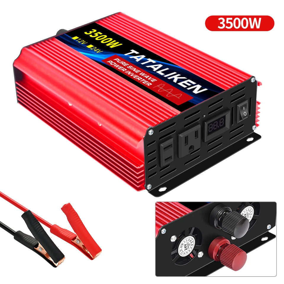 TATALIKEN Pure Sine Wave Inverter Portable Power