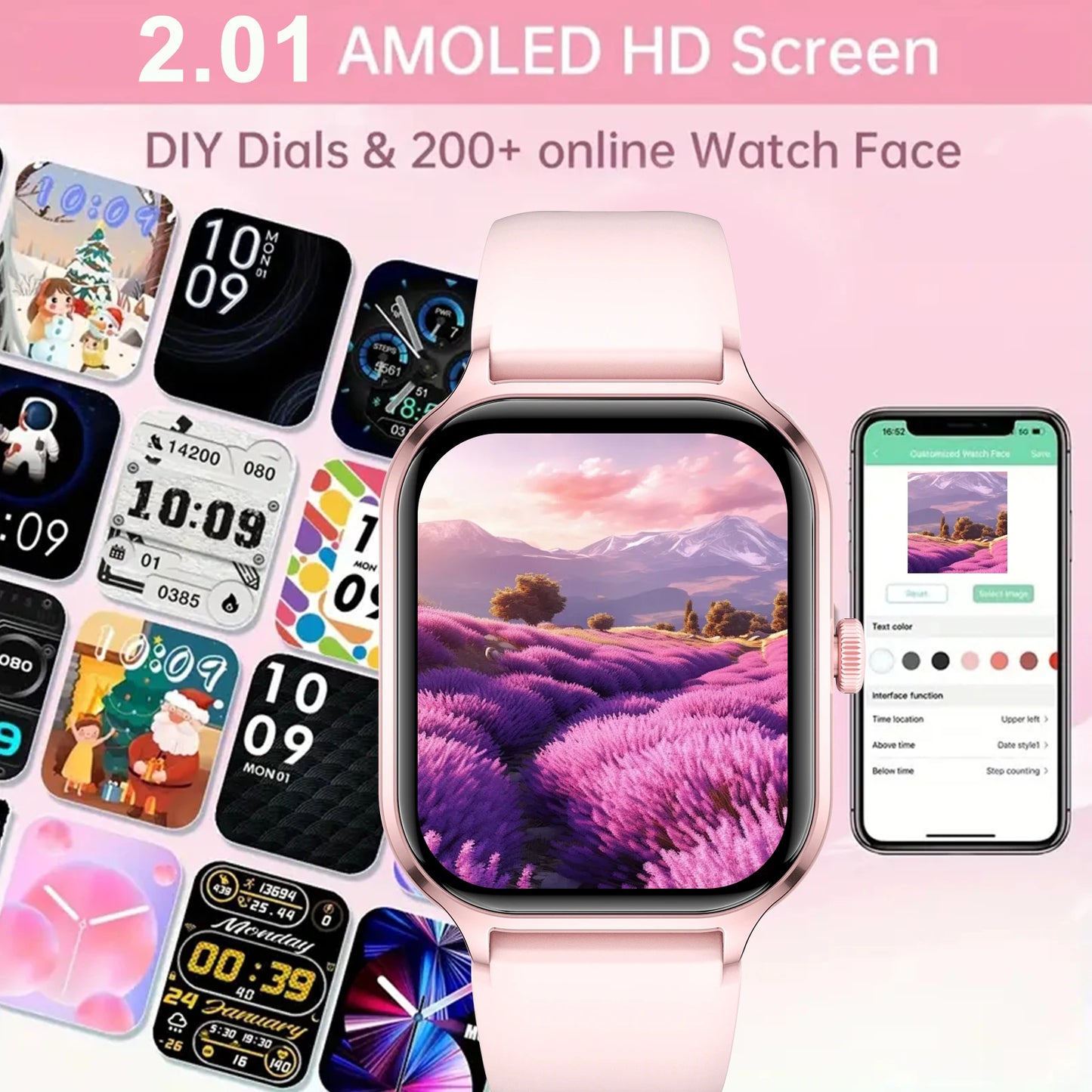 LOMAXFR Smart Watch For Women