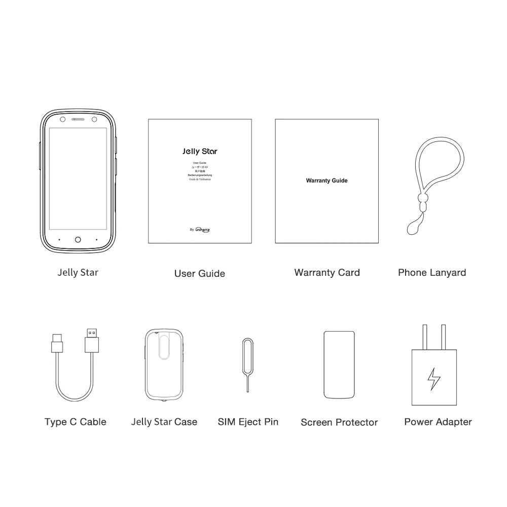 Unihertz Jelly Star 4G Android 13 8GB 256GB Unlocked