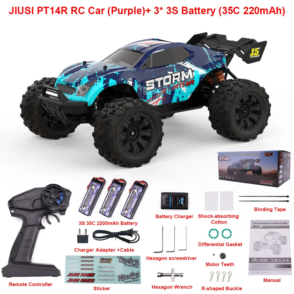 JIUSI PT14R MT14R 1/14 4WD RC Car