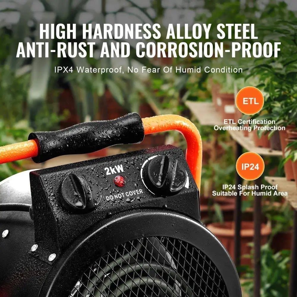 1500W Greenhouse Heater Fast Heating