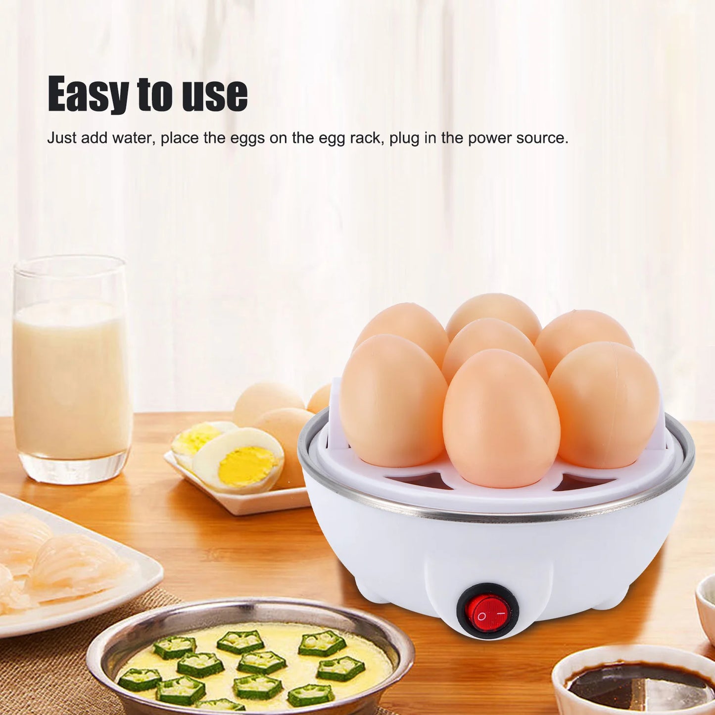 Romellar Household Electric Eggs Boiler