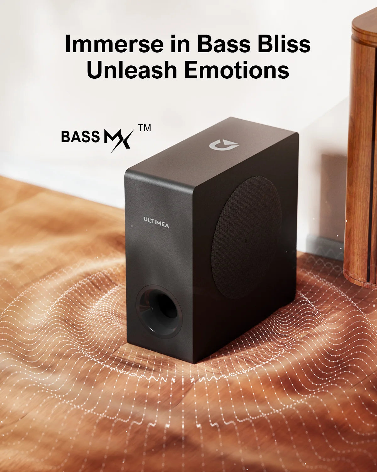 ULTIMEA 2.1 Sound Bar for Smart TV With Dolby Atmos