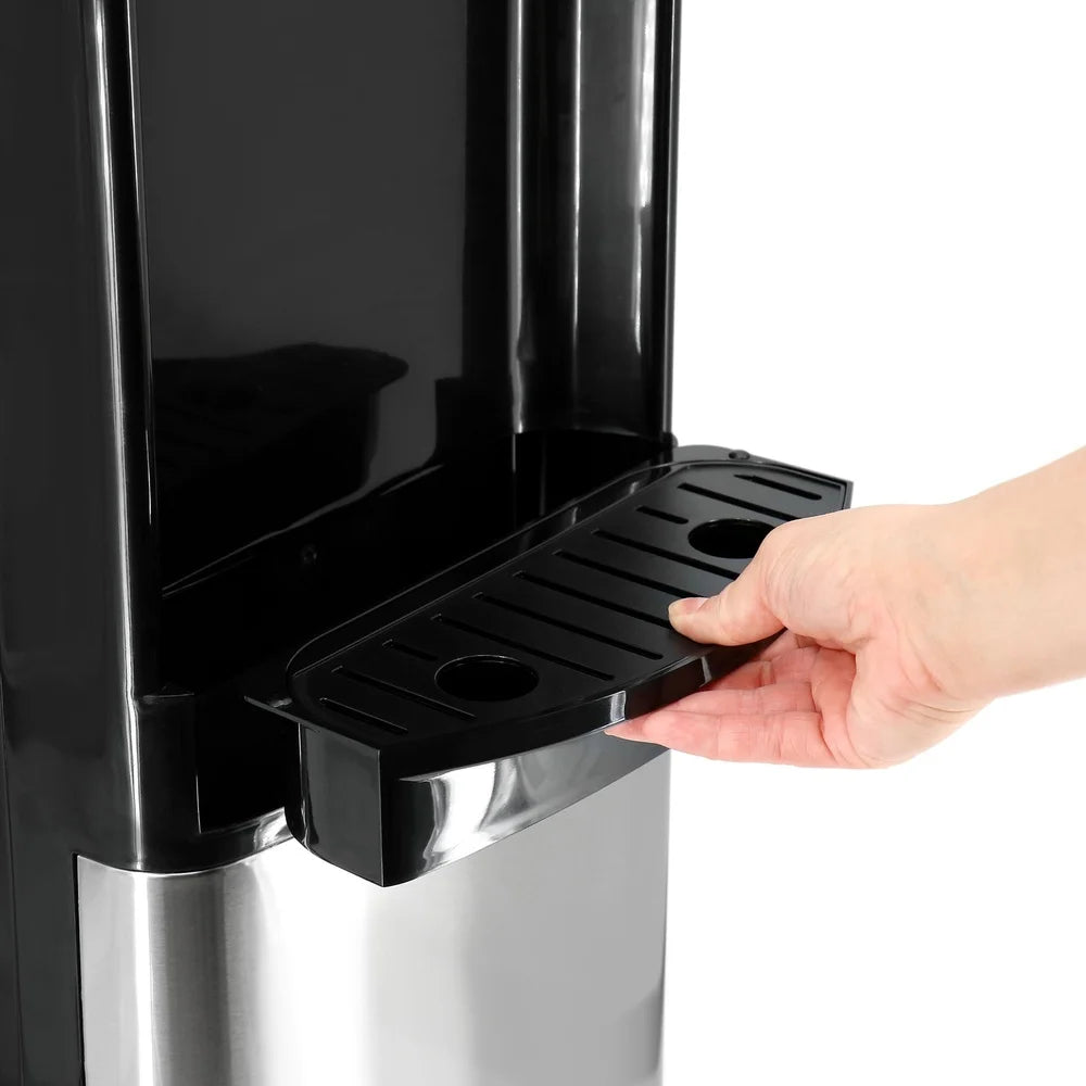 Top Load Hot Cold Water Dispenser Child Safety Lock Drip Tray