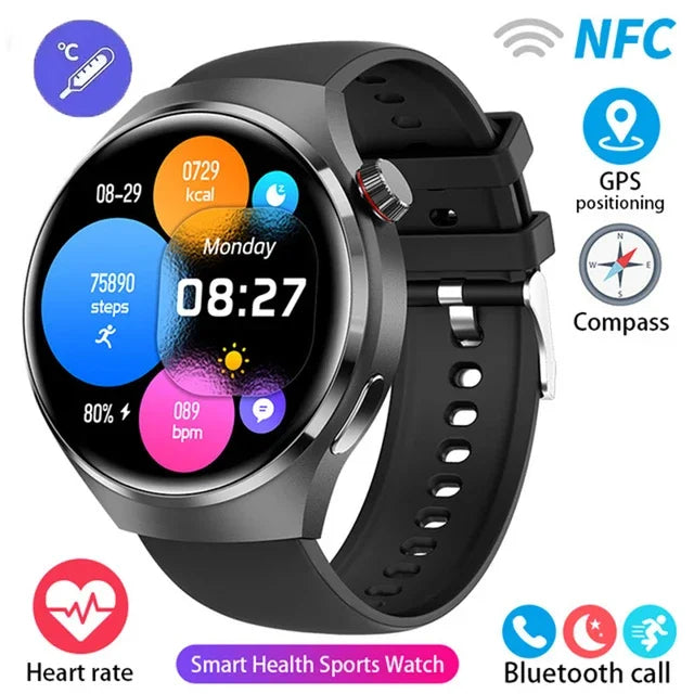 MT26 Voice Assistant Outdoor Men Smartwatch