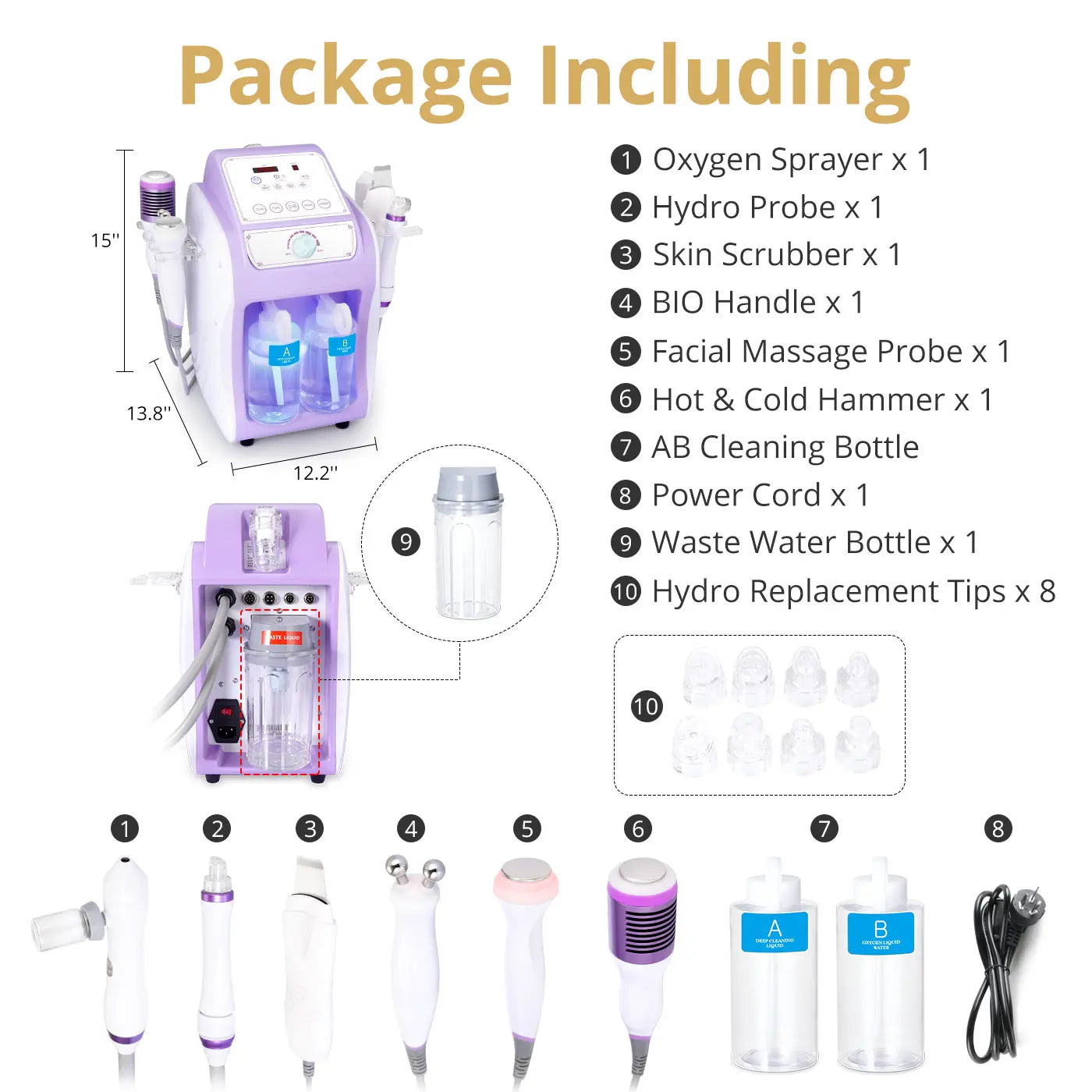 professional Hydro Water Oxygen Machine