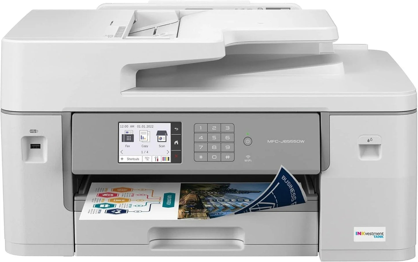 Brother MFC-J6555DW Tank Color Inkjet All-in-One Printer