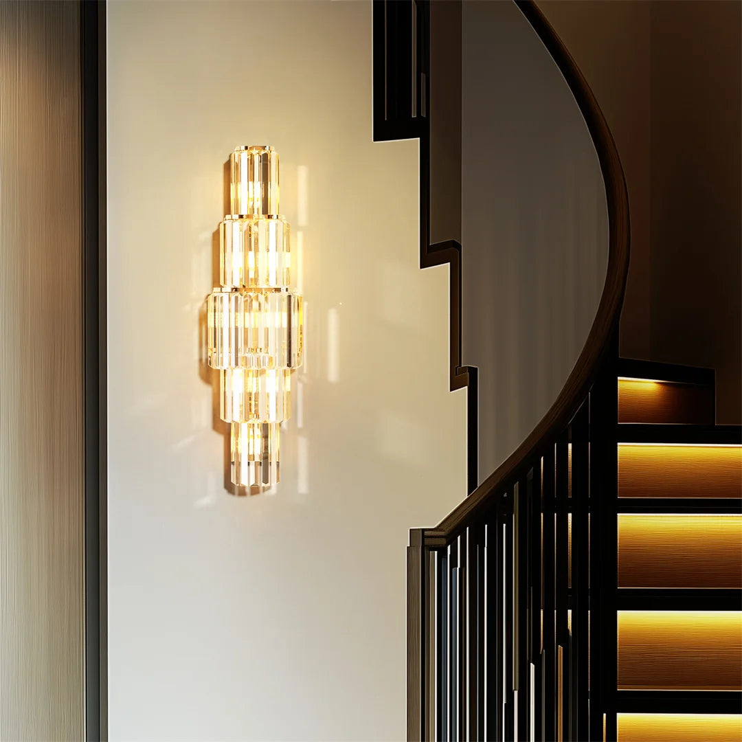 LUVODI Modern Crystal Wall Lamp