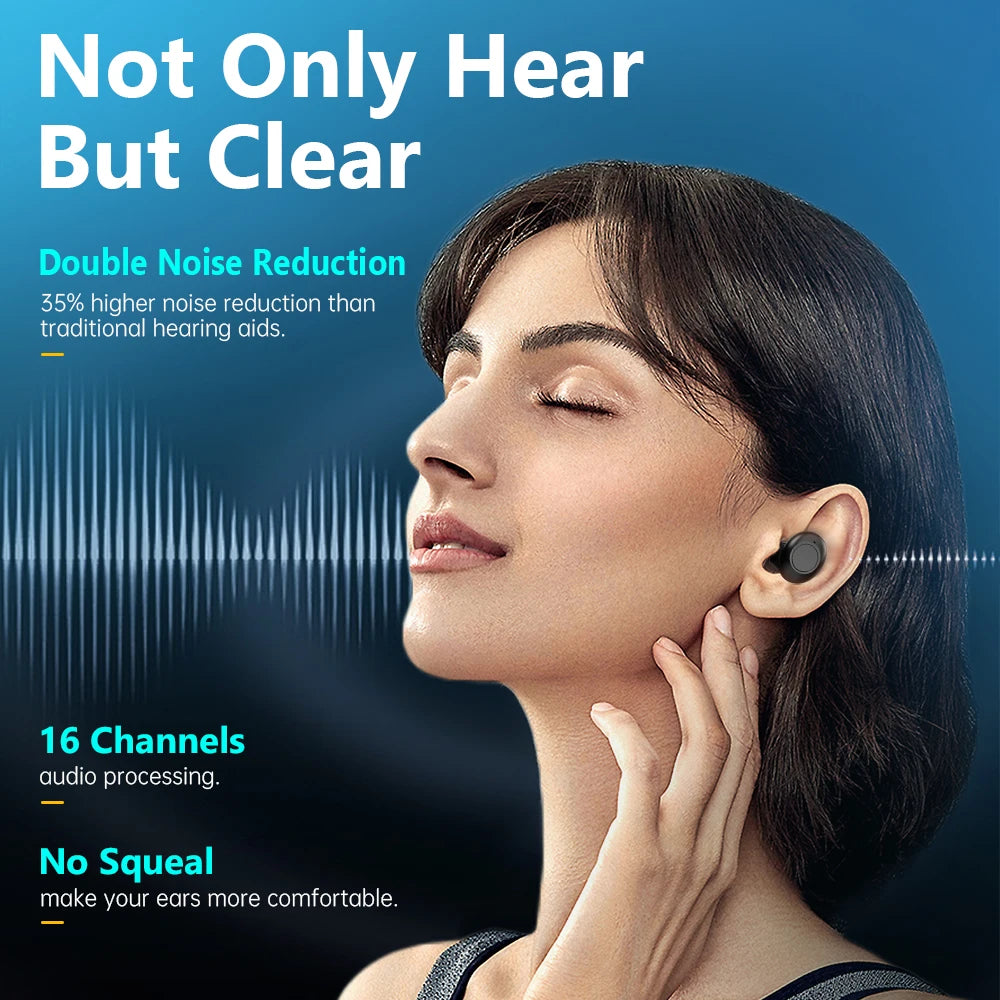 HealthTree Rechargeable Hearing Aids