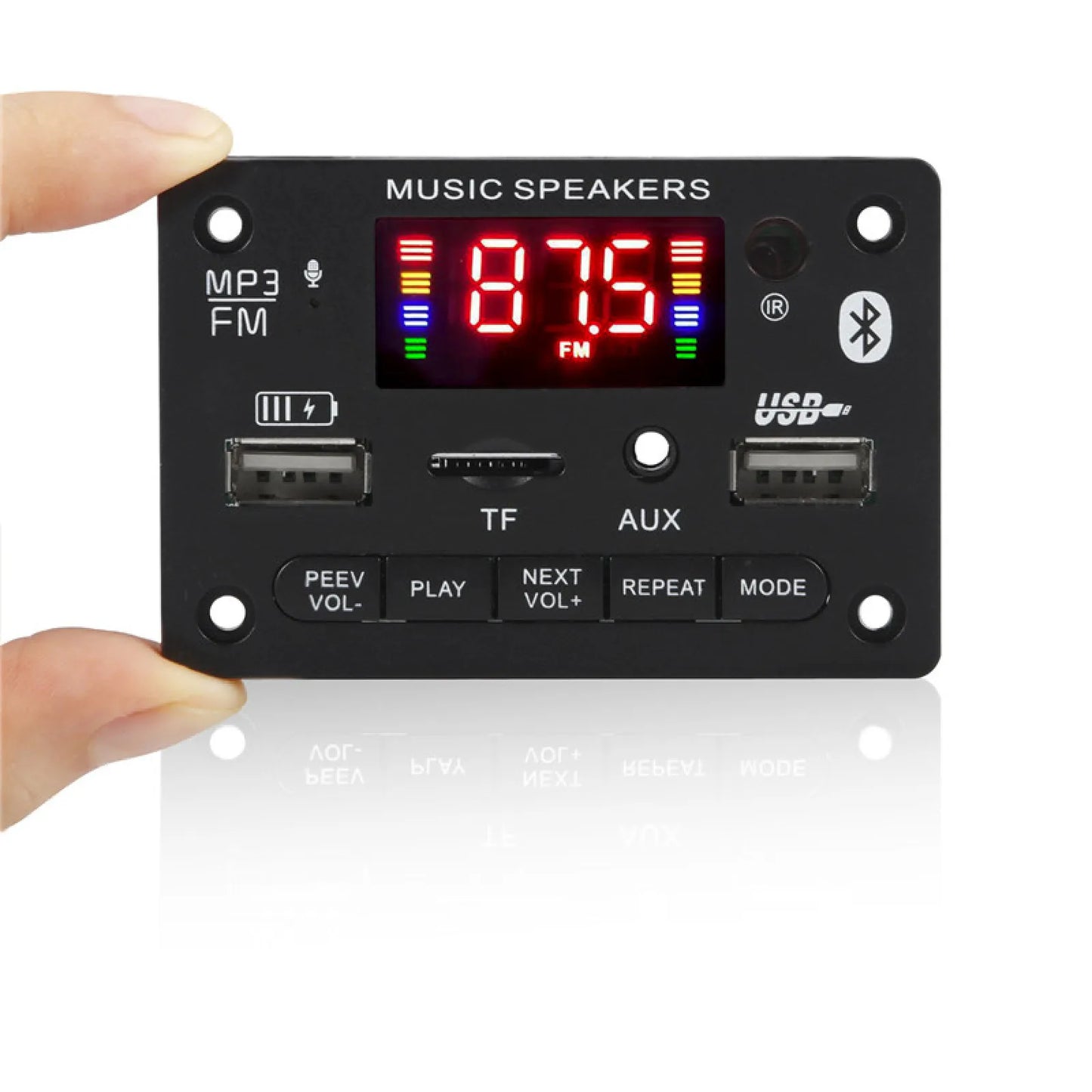 Bluetooth 5.0 MP3 Decoder Board Amplifier Audio Player