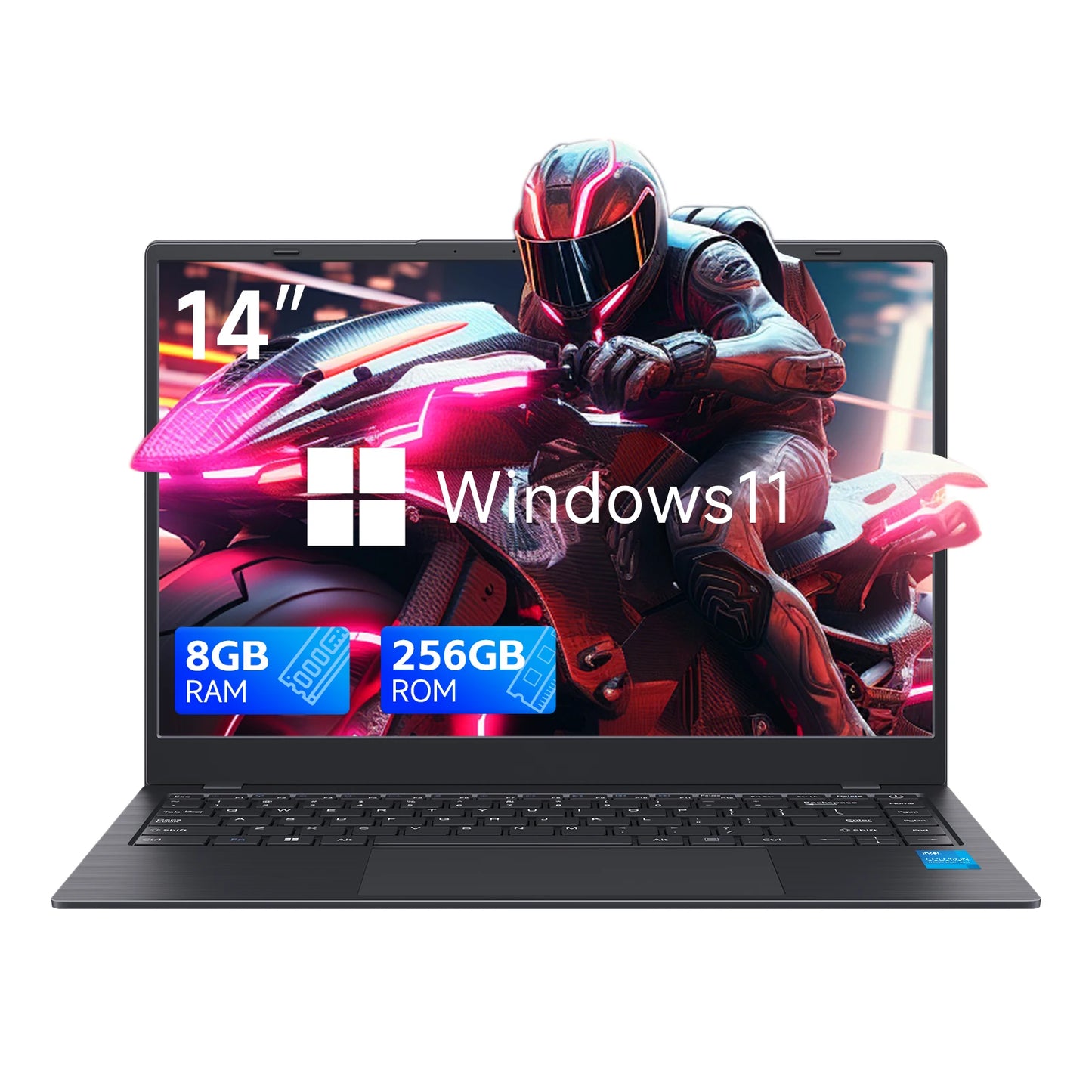 TH 14 Inch Windows 11 Laptops New N4000 2.6Ghz 8GB RAM 256GB