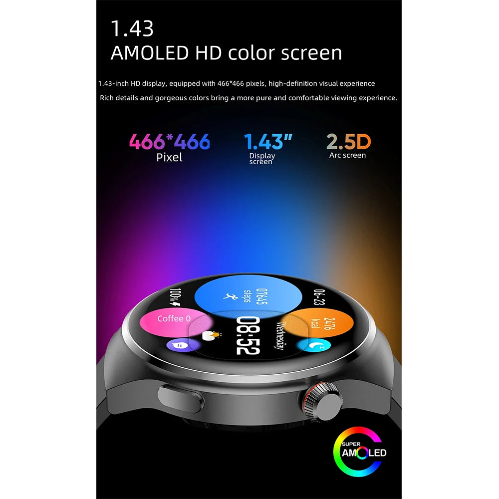 MT26 Voice Assistant Outdoor Men Smartwatch