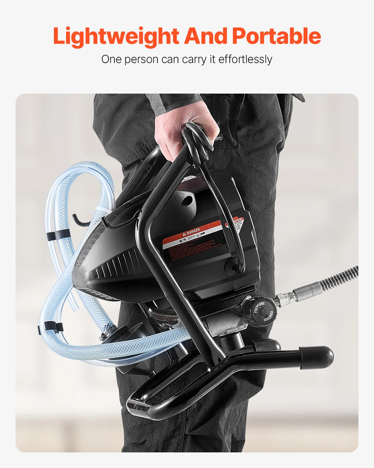 SucceBuy Stand Mounted Airless Paint Sprayer