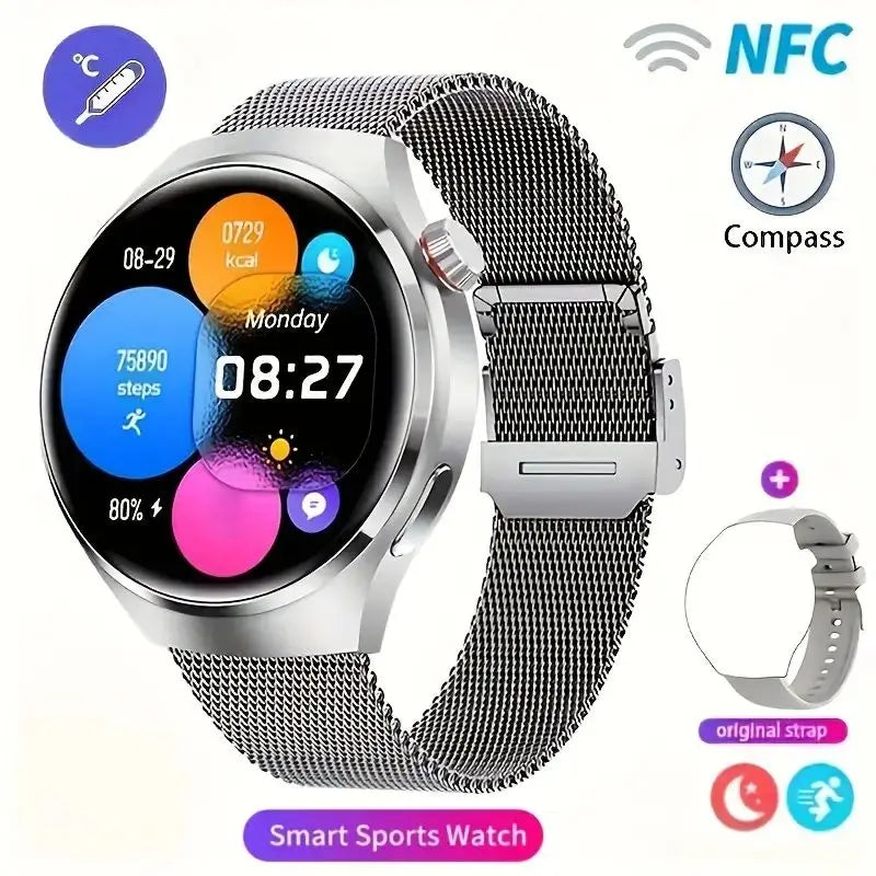 MT26 Voice Assistant Outdoor Men Smartwatch