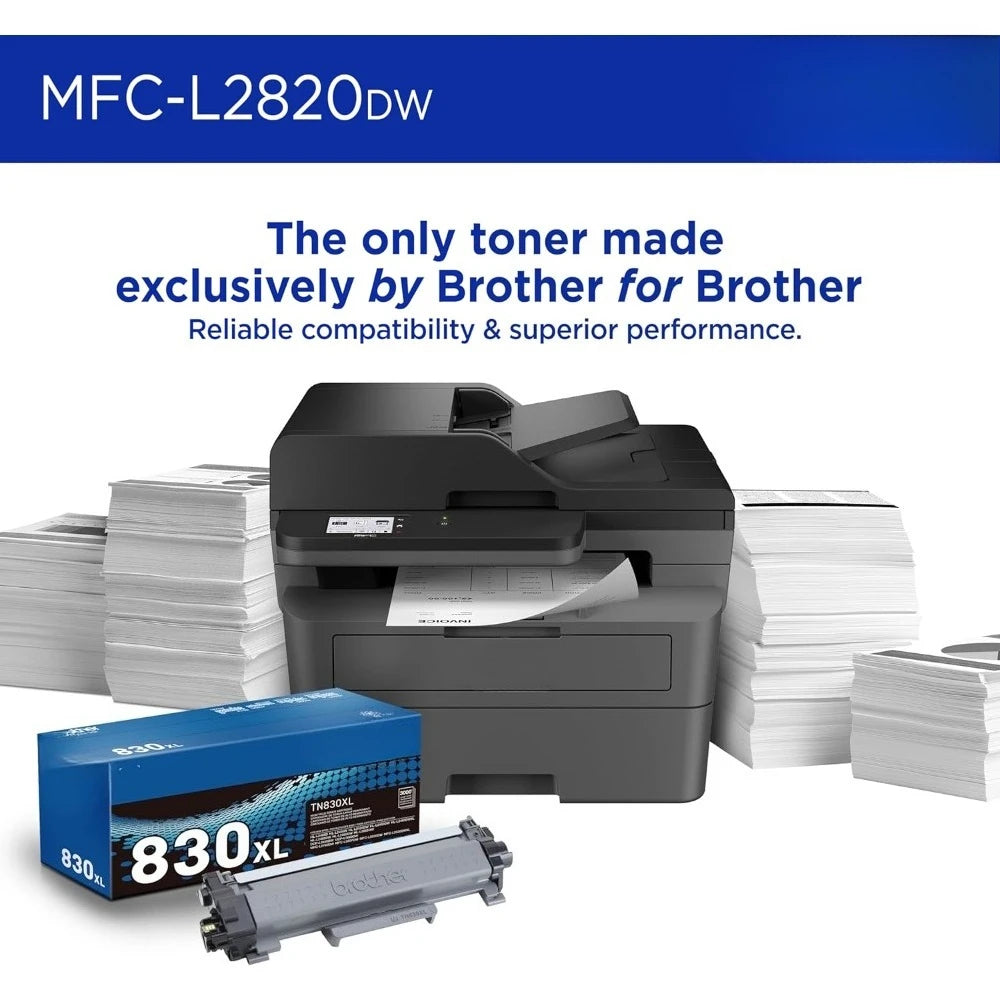 Brother MFC-L2820DW - Wireless Compact Monochrome All-in-One