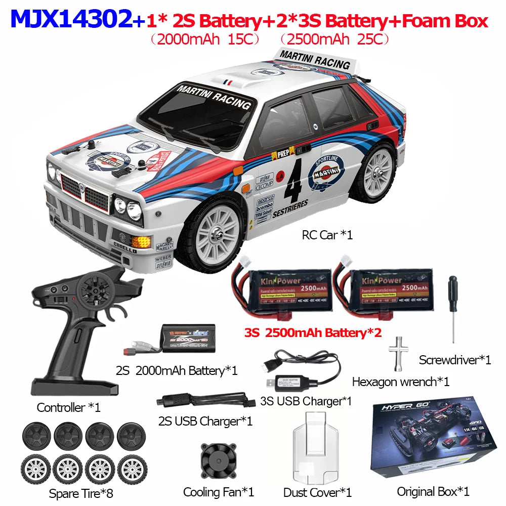 HYPER GO RC MJX 14304 14303 14302 14301 High Speed Drift Car