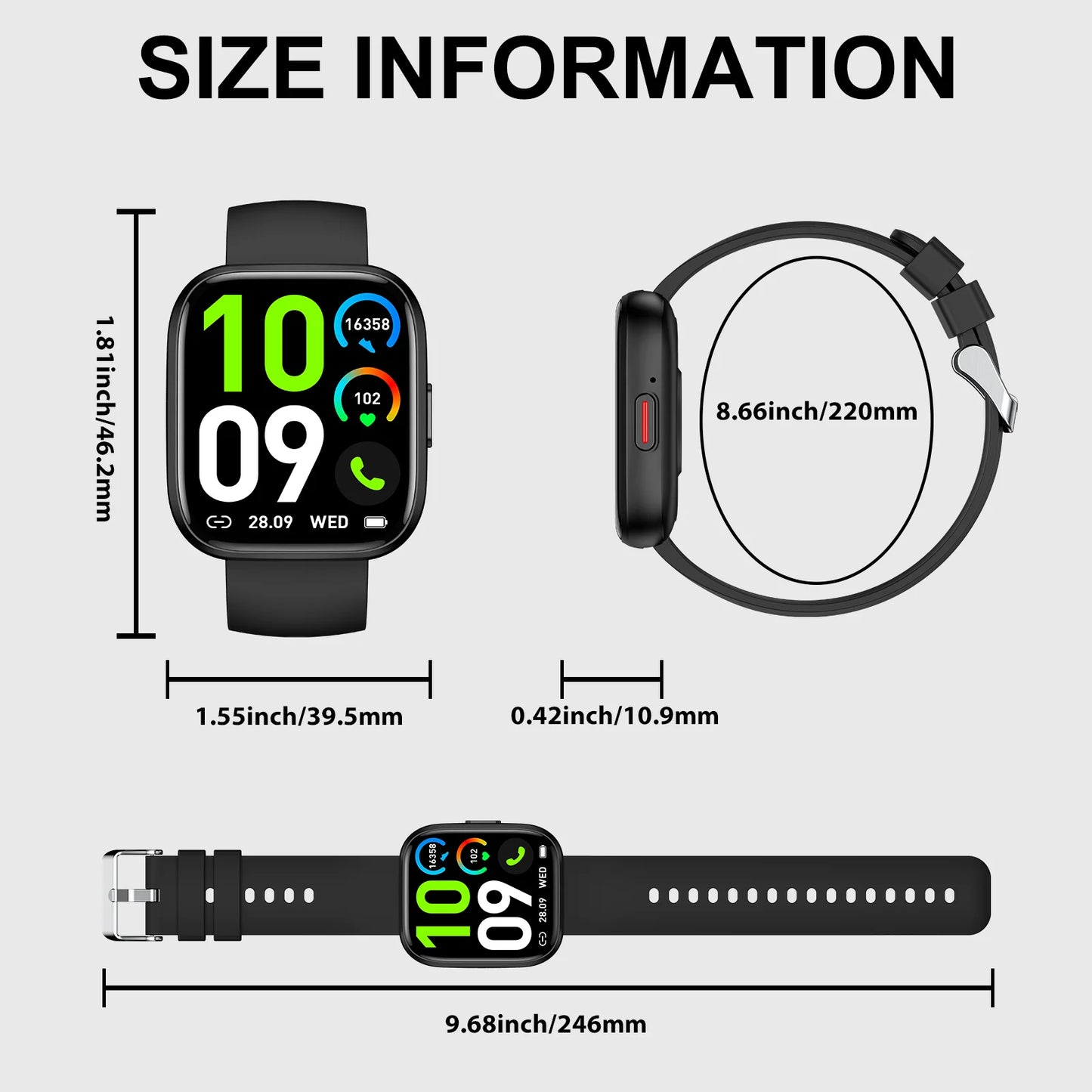 LaNikar 2025 New Smart watch for Men Women
