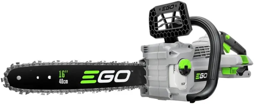 EGO Chain Saw, 16\u201d Battery Powered Chainsaw, Electric Cordless
