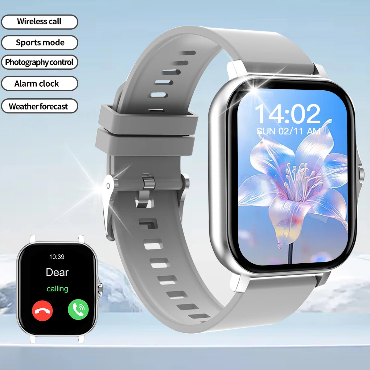 LOMAXFR Smart Watch Bluetooth Call