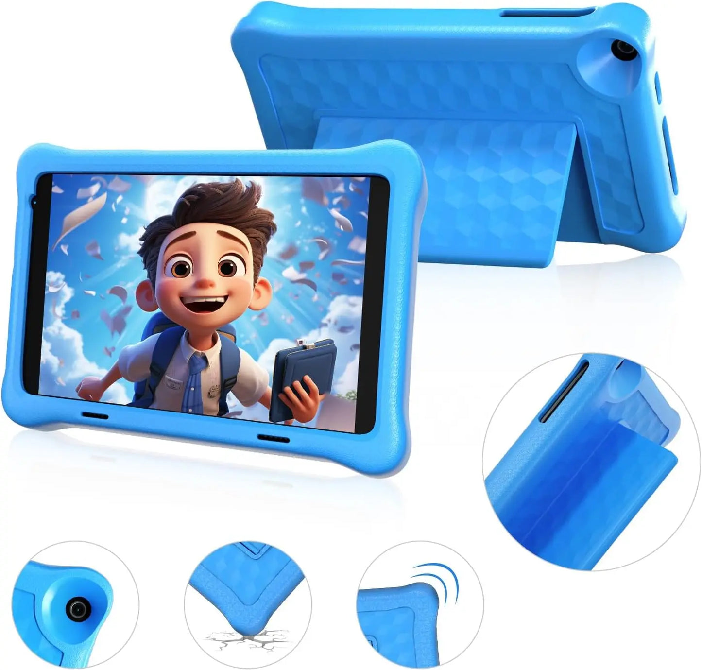 URAO 8" Kid Tablet Android 12 Tablets 2GB / 64GB