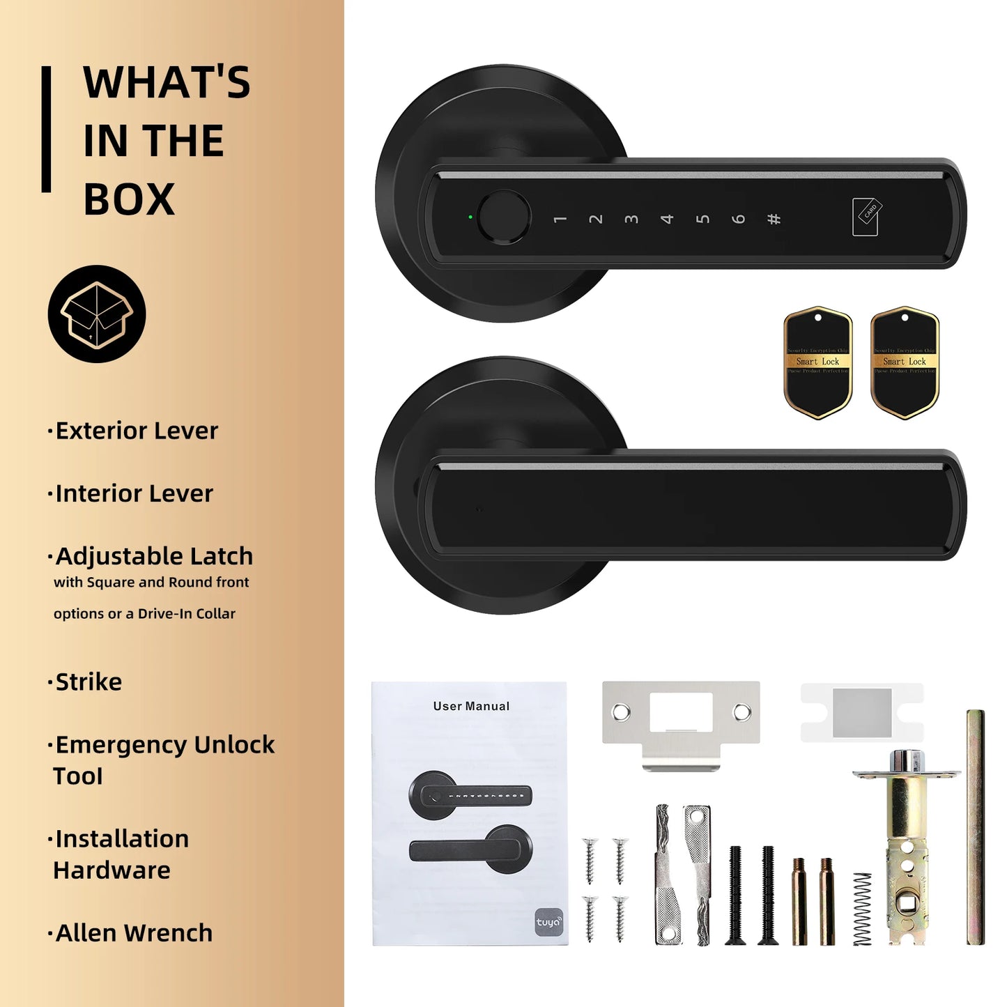Viladepot Smart Lock Fingerprint Door Lock App Control